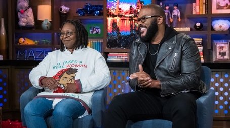 Tyler Perry; Whoopi Goldberg (2018) - Episode 177 poster and promotional image