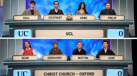 UCL v Christ Church, Oxford (2024) - Episode 28 poster and promotional image