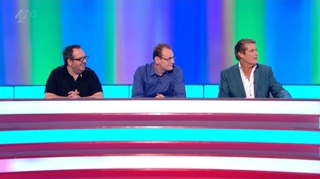 Rob Beckett, David Hasselhoff, Justin Moorhouse, Rachel Riley (2012) - Episode 3 poster and promotional image