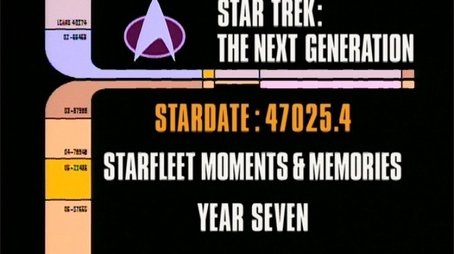 Mission Logs Jahr Sieben - Starfleet Erinnerungen und besondere Momente