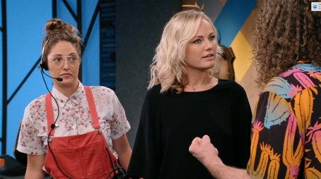 Malin Akerman Wears a Black Blouse and Cropped Jeans (2016) - Episode 17 poster and promotional image