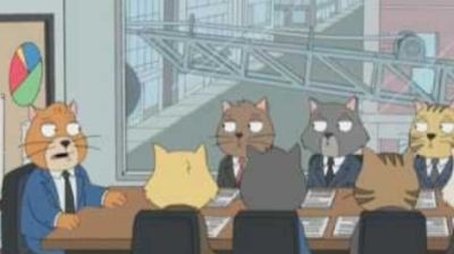 Cat Staff Meeting (2008) - Episode 8 poster and promotional image