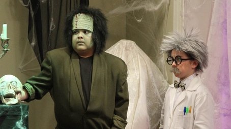 Schreckgespenster zu Halloween