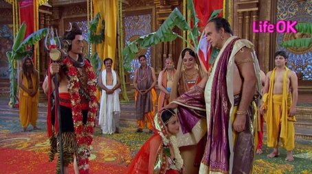 Prasuti blesses Shiva and Sati (2012) - Episode 50 poster and promotional image