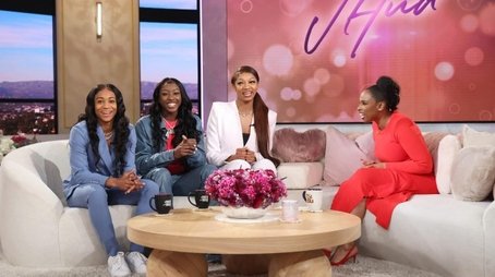 Angel Reese, Flau'Jae Johnson, Alexis Morris (2023) - Episode 152 poster and promotional image