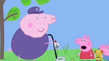 Grandpa Pig's Metal Detector