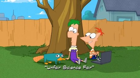Unfair Science Fair (2009) - Episode 46 poster and promotional image