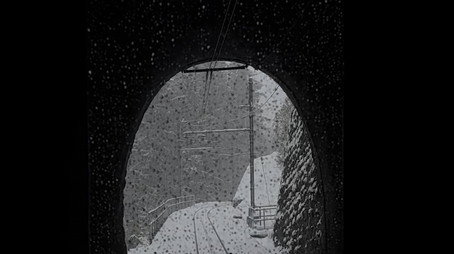 Snowy Train (2024) poster
