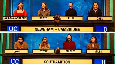 Newnham, Cambridge v Southampton (2023) - Episode 34 poster and promotional image