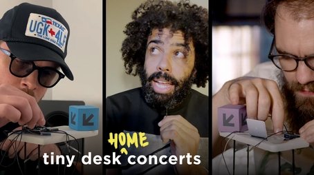 Tiny Desk Meets SXSW: Clipping (2021) - Episode 41 poster and promotional image