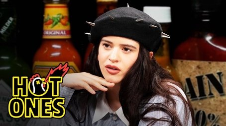 Rosalía Can't Stop Laughing While Eating Spicy Wings (2023) - Episode 4 poster and promotional image