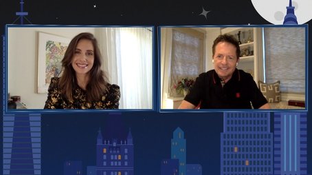 Alison Brie & Michael J. Fox (2020) - Episode 189 poster and promotional image