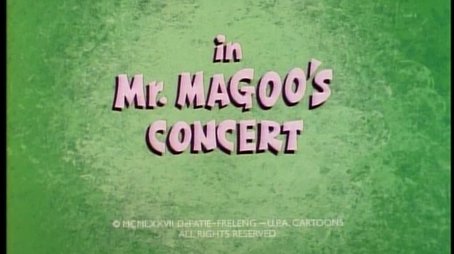 Mr. Magoo's Concert (1977) - Episode 2 poster and promotional image