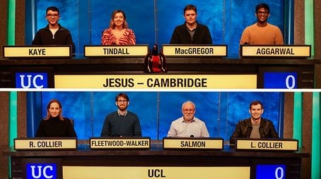 Jesus, Cambridge v UCL (2023) - Episode 28 poster and promotional image