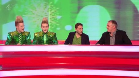 Christmas Special: Greg Davies, Jedward, Micky Flanagan, Liza Tarbuck (2011) - Episode 12 poster and promotional image