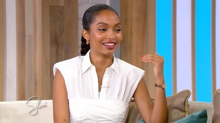 George Brescia, Liris Crosse, Yara Shahidi, Leanne Morgan (2023) - Episode 127 poster and promotional image