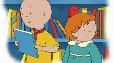 Caillou the Bookworm (2006) - Episode 11 poster and promotional image