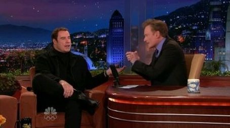 John Travolta, Rod Stewart (2009) - Episode 116 poster and promotional image