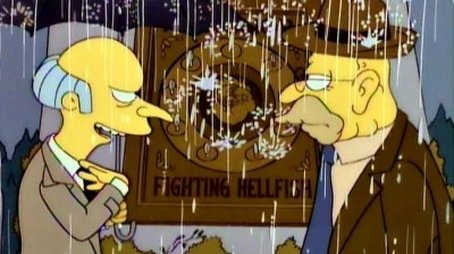 Raging Abe Simpson and His Grumbling Grandson in