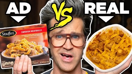 Frozen Food Ads vs. Real Life Food (Test) (2023) - Episode 99 poster and promotional image