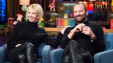 Sting & Trudie Styler (2014) - Episode 207 poster and promotional image