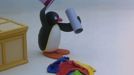 Pingu als Zauberkünstler