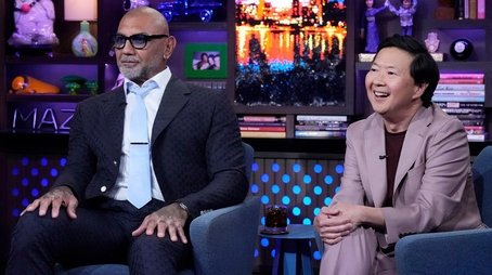 Dave Bautista and Ken Jeong (2024) - Episode 121 poster and promotional image