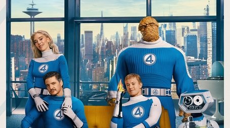 The Fantastic Four: First Steps (2025) movie poster - Click for spoilers and plot summary
