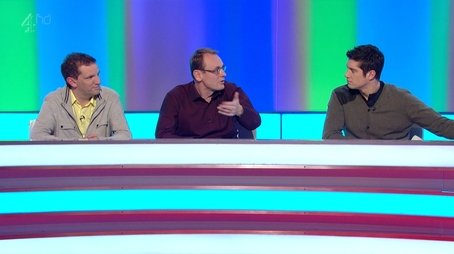 Vernon Kay, Johnny Vegas, Lorraine Pascale, Henning Wehn (2012) - Episode 7 poster and promotional image