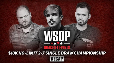 Event #38 $10K No-Limit 2-7 Single Draw Championship Recap (2022) - Episode 24 poster and promotional image