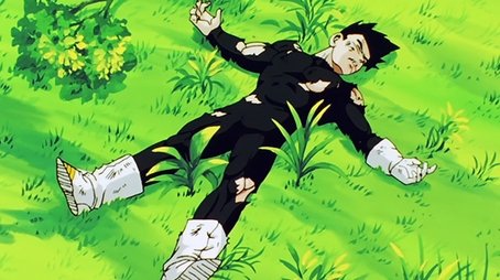 Gefunden. Gohan hartes Training in der Welt der Kaioshin