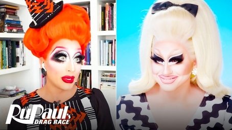 The Pit Stop S13 E7 | Trixie Mattel & Bianca Del Rio Break Down “Bossy Rossy ” | RuPaul's Drag Race (2021) - Episode 7 poster and promotional image