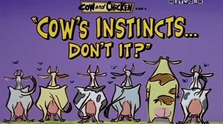 Cow's Instincts... Don't It? (1997) - Episode 25 poster and promotional image