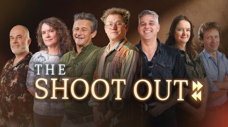 The Shoot Out - Race Around The World (2025) - Episode 8 poster and promotional image