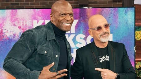 Guest Host: Howie Mandel. Terry Crews, Jackie Shultz (2023) - Episode 74 poster and promotional image