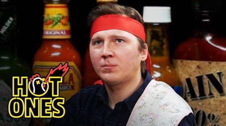 Paul Dano Needs a Burp Cloth While Eating Spicy Wings (2022) - Episode 12 poster and promotional image