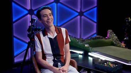 Behind the Scenes: Zac Oyama (Fantasy High: Junior Year) (2024) - Episode 40 poster and promotional image