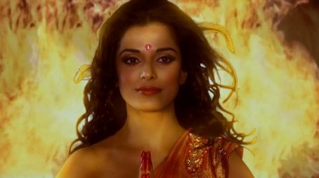Draupadi emerges from the fire (2014) - Episode 3 poster and promotional image