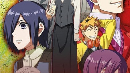 Tokyo Ghoul (2014) - Season 1 poster and promotional image