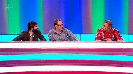 Christian Jessen, Lethal Bizzle, Joe Wilkinson, Aisling Bea (2014) - Episode 6 poster and promotional image
