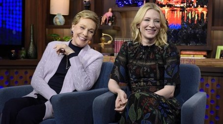 Cate Blanchett & Julie Andrews (2015) - Episode 162 poster and promotional image