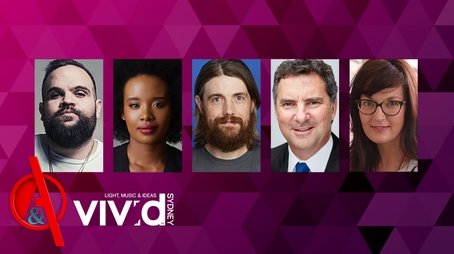 Q&A at Vivid (2019) - Episode 18 poster and promotional image