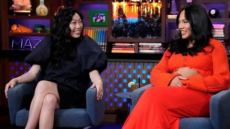 Awkwafina & Ayesha Curry (2024) - Episode 46 poster and promotional image