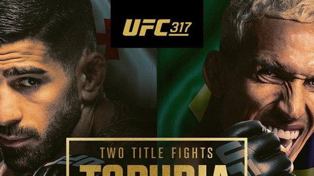UFC 317: Topuria vs. Oliveira (2025) poster