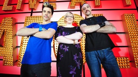 Sarah Millican, Steve Hughes, Russell Kane (2011) - Episode 6 poster and promotional image