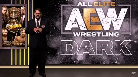 AEW Dark #1 (2019) - Episode 1 poster and promotional image
