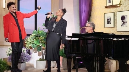 Adam Lambert, Jalyn Hall, Brianna Cameron (2022) - Episode 28 poster and promotional image