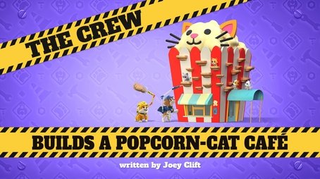 The Crew Builds a Popcorn-Cat Café (2025) - Episode 5 poster and promotional image