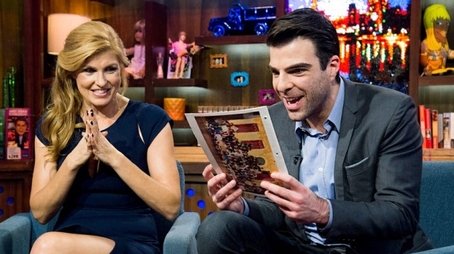 Connie Britton & Zachary Quinto (2013) - Episode 62 poster and promotional image