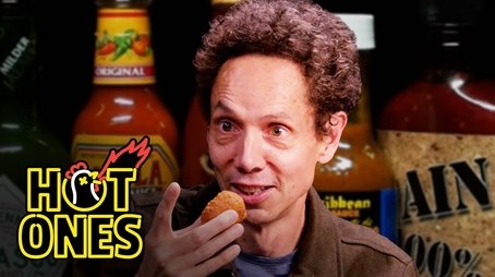 Malcolm Gladwell Hits the Tipping Point While Eating Spicy Wings (2021) - Episode 6 poster and promotional image